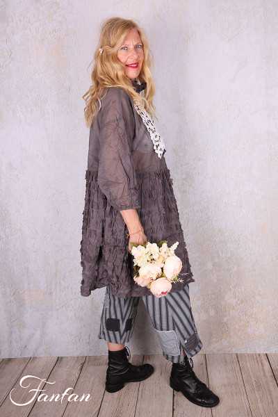 Ewa I Walla Tunique Mildred 44179 Graphite Coton
