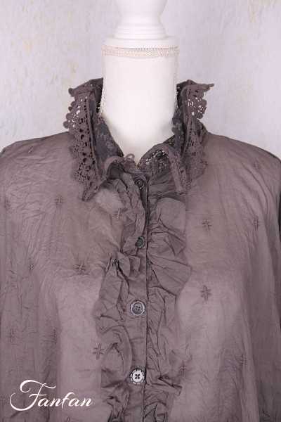 Ewa I Walla Tunique Mildred 44179 Graphite Coton