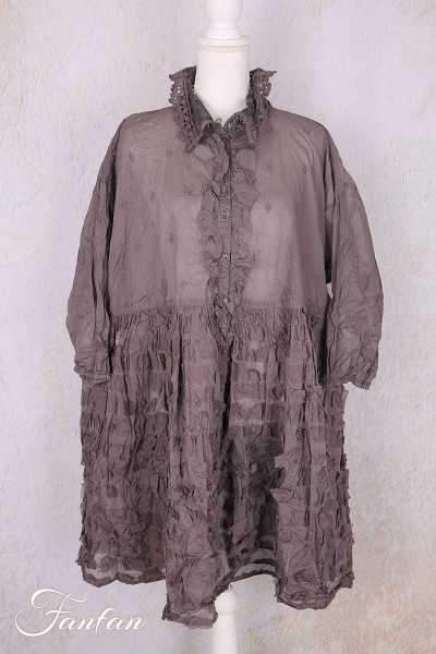 Ewa I Walla Tunique Mildred 44179 Graphite Coton
