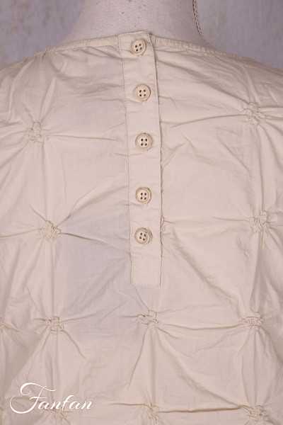 Ewa I Walla Tunique Ingalisa 44173 Bone Coton
