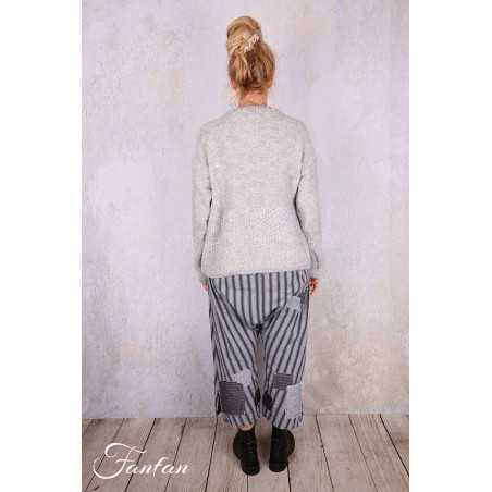 Ewa I Walla Pull Lola 44209 Light Grey