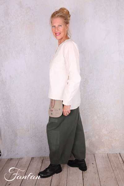 Ewa I Walla Blouse Ofelia 44161 Bone Coton