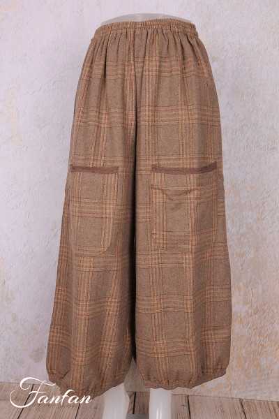 Les Ours Pantalon Gus Ecossais en Laine