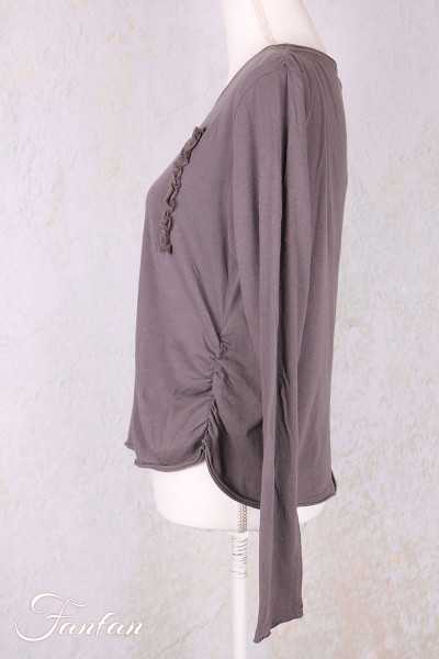 Ewa I Walla Tee-Shirt Janette 44171 Graphite Coton