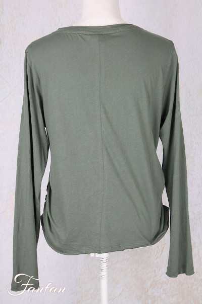 Ewa I Walla Tee-Shirt Janette 44171 Forest Green Coton