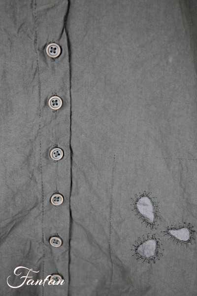 Ewa I Walla Blouse Lii 44156 Forest Green Coton
