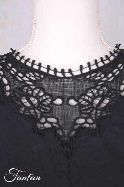 Ewa I Walla Blouse Lii 44156 Black Coton