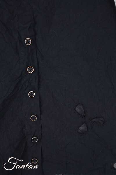 Ewa I Walla Blouse Lii 44156 Black Coton