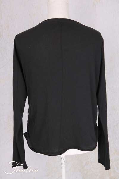 Ewa I Walla Tee-Shirt Janette 44171 Black Coton