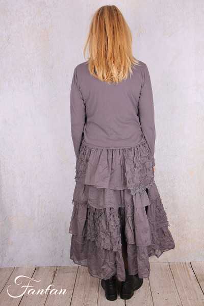 Ewa I Walla Tee-Shirt Janette 44171 Graphite Coton