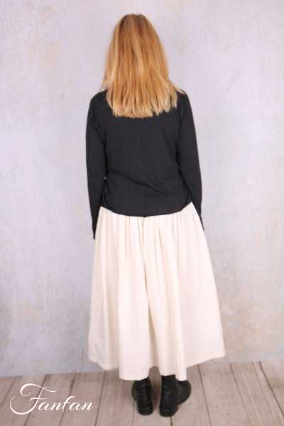 Ewa I Walla Tee-Shirt Janette 44171 Black Coton