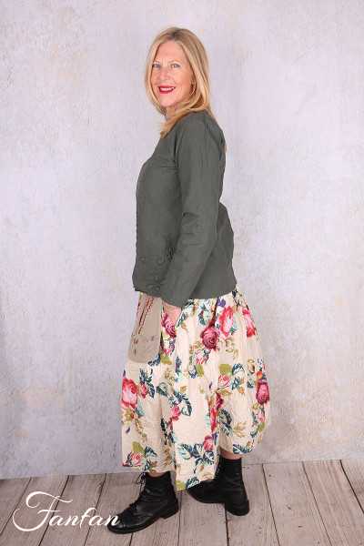 Ewa I Walla Blouse Lii 44156 Forest Green Coton