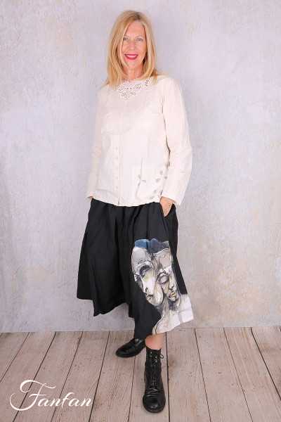 Ewa I Walla Blouse Lii 44156 Bone Coton