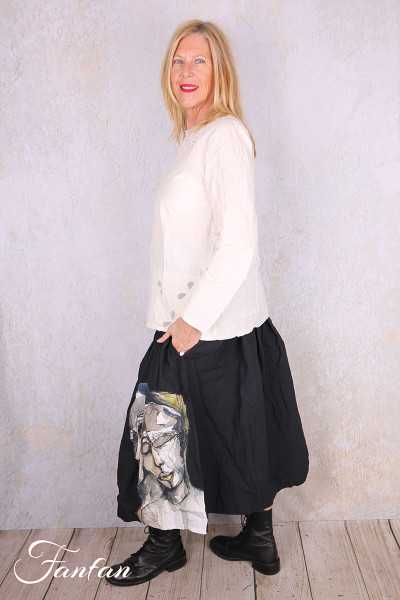 Ewa I Walla Blouse Lii 44156 Bone Coton