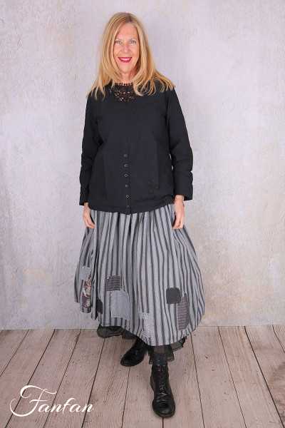 Ewa I Walla Blouse Lii 44156 Black Coton