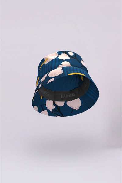 Chapeau de pluie Japanese Blossom – Rainkiss, chapeau imperméable en polyester recyclé