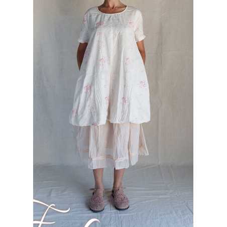 Les Ours Tunique Creol long Liberty bouquet coton