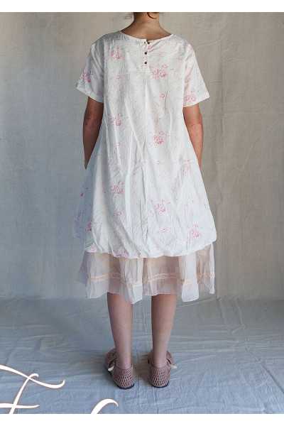 Les Ours Tunique Creol long Liberty bouquet coton