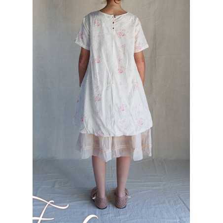 Les Ours Tunique Creol long Liberty bouquet coton