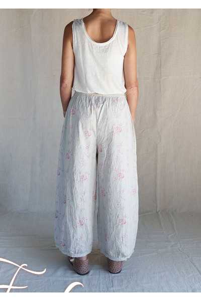 Les Ours Pantalon Gus Liberty bouquet popeline
