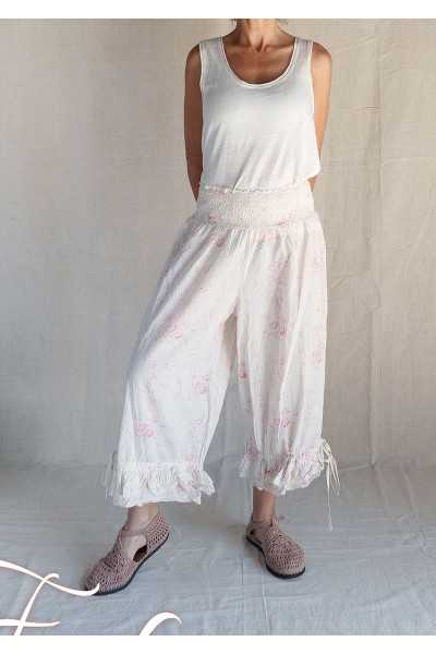 Les Ours Pantalon Robert Liberty bouquet voile de coton