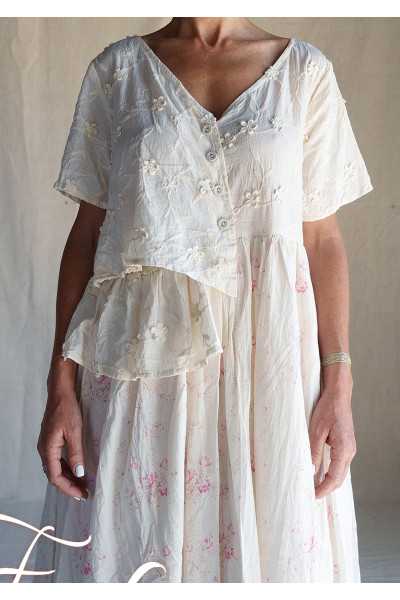 Les Ours Robe Rina Liberty bouquet en popeline