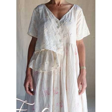 Les Ours Robe Rina Liberty bouquet en popeline