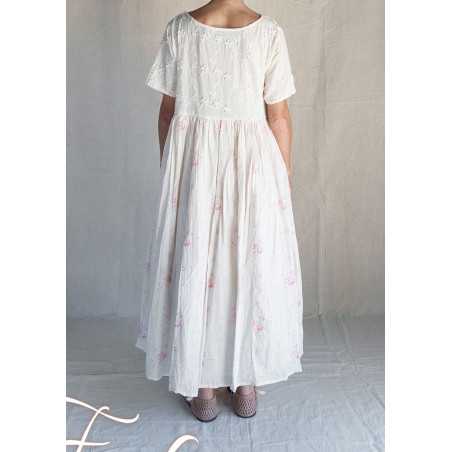 Les Ours Robe Rina Liberty bouquet en popeline