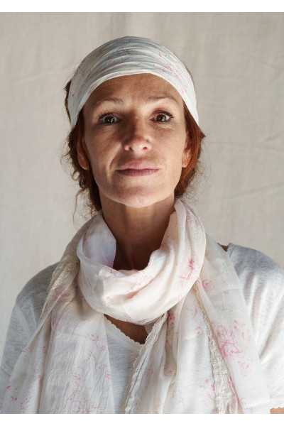 Les Ours Bandeau Liberty bouquet coton