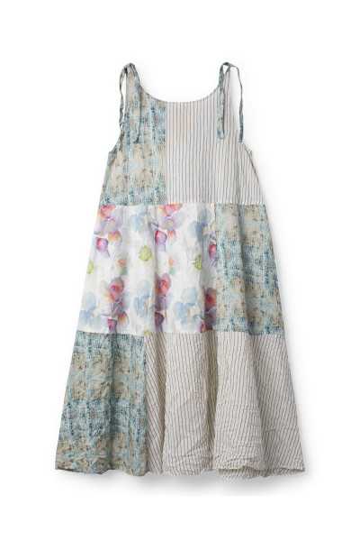EWA I WALLA Robe Norine Original Carreau 55957 Coton Bio