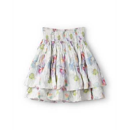 EWA I WALLA Jupe Ewa Original Fleurs 22312 Coton Bio