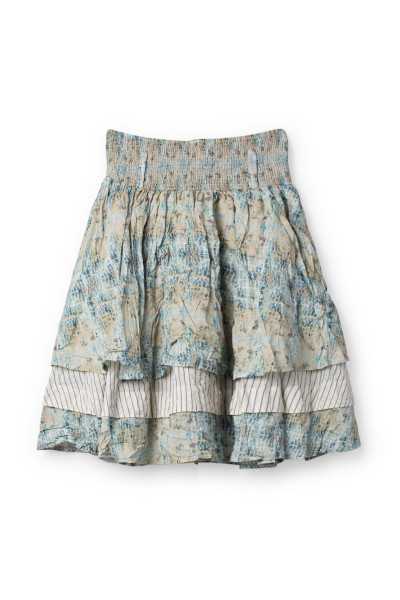 EWA I WALLA Jupe Estella Original Checked Voile 22314 Coton Bio