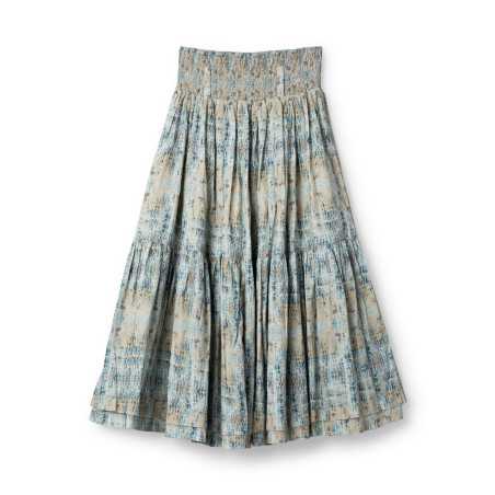 EWA I WALLA Jupe Felina Original Checked Voile 22315 Coton Bio