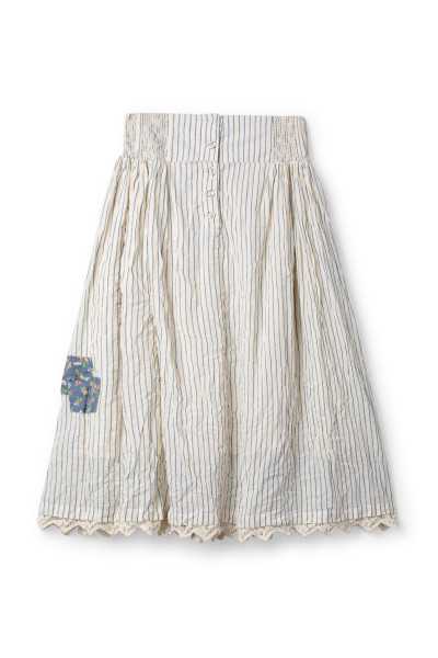 EWA I WALLA Jupe Evelyn Original Striped voile 22318 Coton Bio