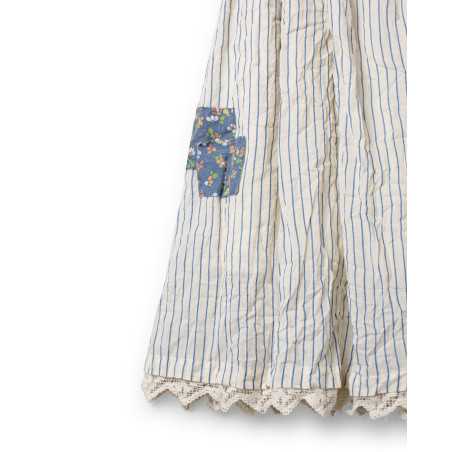 EWA I WALLA Jupe Evelyn Original Striped voile 22318 Coton Bio