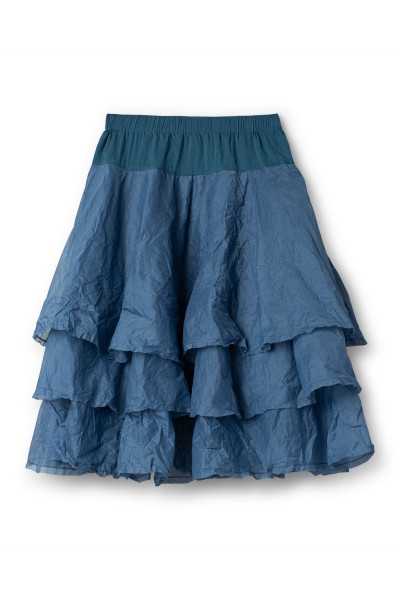 EWA I WALLA Jupe WENDY bleu 22328 coton