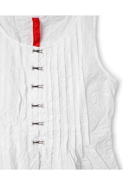 EWA I WALLA Top Janni White 33407 coton bio