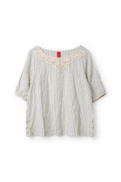 EWA I WALLA Blouse Simona original 44193 voile de coton