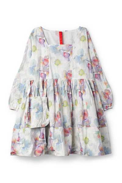 EWA I WALLA tunique Mona original 44203 coton bio fleurs