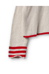 EWA I WALLA Cardigan Cordelia crème 44207 tricot coton recyclé