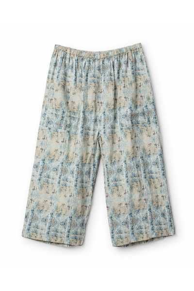 EWA I WALLA Pantalon Henny Carreaux 11444 lin