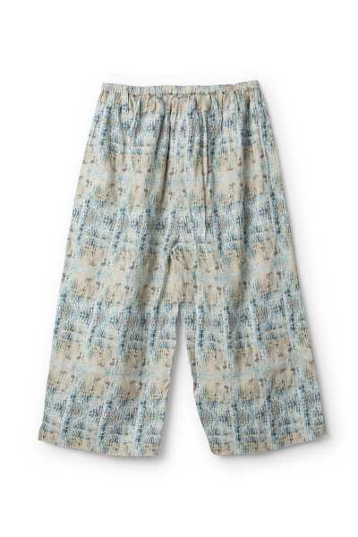 EWA I WALLA Pantalon Henny Carreaux 11444 lin
