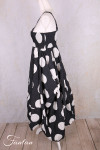 PLÜ-Plus la vie Robe à pois 1152 blackwhitedots