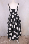 PLÜ-Plus la vie Robe à pois 1152 blackwhitedots