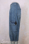 PLÜ-Plus la vie Pantalon new curved jeans 10015 blue