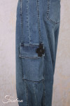 PLÜ-Plus la vie Pantalon new curved jeans 10015 blue