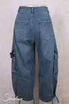 PLÜ-Plus la vie Pantalon new curved jeans 10015 blue
