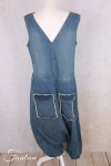 PLÜ-Plus la vie Pantalon Djumpsuit 10011 Blue