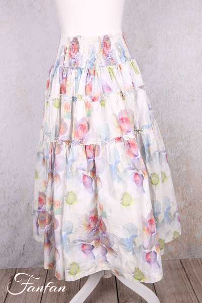 EWA I WALLA jupe Ingeli Original 22321 Coton Fleurs bio