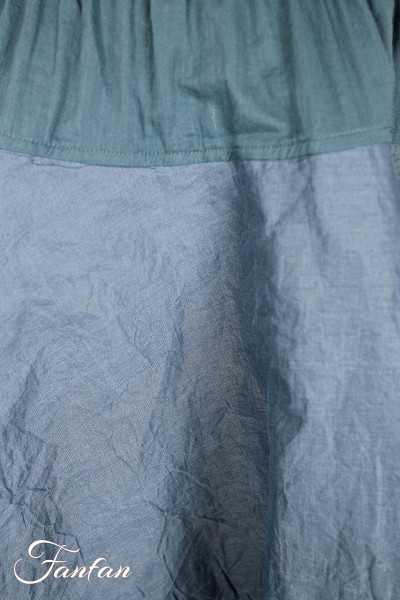 EWA I WALLA Jupe WENDY bleu 22328 coton